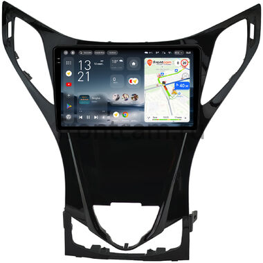 Hyundai Grandeur 5, Azera 2 2011-2016 (глянцевая) Teyes CC4 2K 8/128 9.5 дюймов RM-9-0837 на Android 14 (4G-SIM, DSP, QLed, AI)