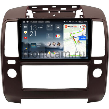 Nissan Navara 3 (D40) 2004-2015 (цвет марун) Teyes CC4 Pro 2K 8/128 9.5 дюймов RM-9-0900 на Android 13 (4G-SIM, DSP, QLed, AI)