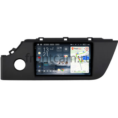 Kia Rio 4, Rio X 2020-2024 (матовая гладкая) Teyes CC4 2K 8/128 9.5 дюймов RM-9-1050 на Android 14 (4G-SIM, DSP, QLed, AI)