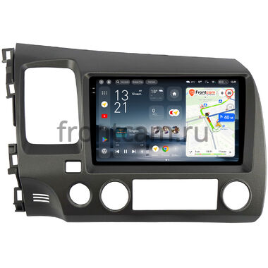 Honda Civic 8 4D 2005-2012 (левый руль, седан) Teyes CC4 Pro 2K 8/128 9.5 дюймов RM-9-1061 на Android 13 (4G-SIM, DSP, QLed, AI)