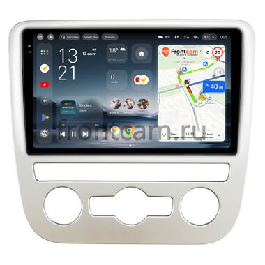 Volkswagen Scirocco 2008-2014 (для авто с автоматическим климатом) Teyes CC4 Pro 2K 8/128 9.5 дюймов Split System RM-9-1244 на Android 13 (4G-SIM, DSP, QLed, AI)