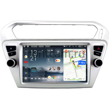 Peugeot 301 2012-2024 Teyes CC4 Pro 2K 8/128 9.5 дюймов RM-9-1273 на Android 13 (4G-SIM, DSP, QLed, AI)