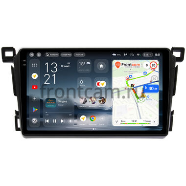 Toyota RAV4 4 (XA40) 2012-2019 Teyes CC4 2K 8/128 9.5 дюймов RM-9-1285 на Android 14 (4G-SIM, DSP, QLed, AI)