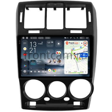 Hyundai Getz 2002-2011 (черная) Teyes CC4 Pro 2K 8/128 9.5 дюймов RM-9-1321 на Android 13 (4G-SIM, DSP, QLed, AI)