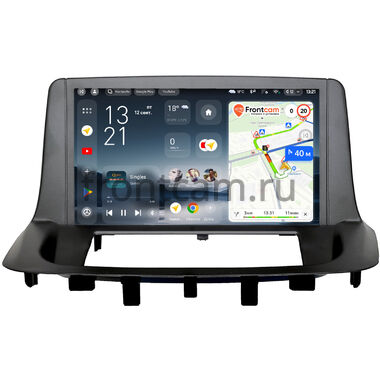 Renault Fluence, Megane 3 2008-2016 Teyes CC4 2K 6/64 9.5 дюймов RM-9-1384 на Android 14 (4G-SIM, DSP, QLed, AI)