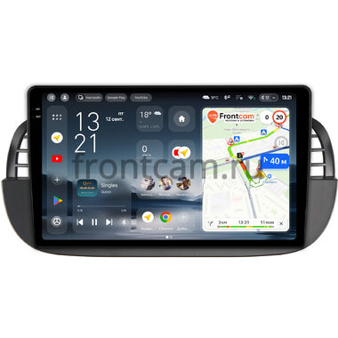 Fiat 500 2 2007-2015 Teyes CC4 Pro 2K 8/128 9.5 дюймов RM-9-1394 на Android 13 (4G-SIM, DSP, QLed, AI)