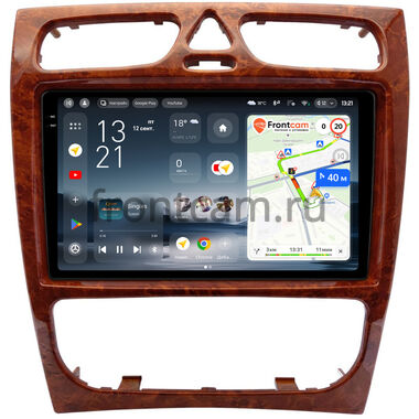 Mercedes-Benz C (w203), G (w463) 2000-2006 (дерево) Teyes CC4 2K 6/64 9.5 дюймов RM-9-1441 на Android 14 (4G-SIM, DSP, QLed, AI)