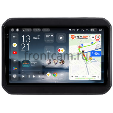 Suzuki Ignis 3 2016-2024 (матовая, Тип 2) Teyes CC4 Pro 2K 8/128 9.5 дюймов RM-9-1657 на Android 13 (4G-SIM, DSP, QLed, AI)