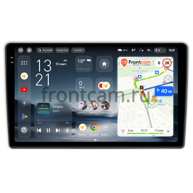 GAZ Газел Бизнес (Gazele Business) (светло-серая) Teyes CC4 Pro 2K 8/128 9.5 дюймов RM-9-1862 на Android 13 (4G-SIM, DSP, QLed, AI)