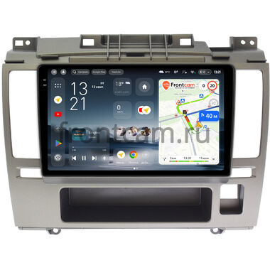 Nissan Tiida Latio 2004-2013 (серая, правый руль) Teyes CC4 Pro 2K 8/128 9.5 дюймов RM-9-209 на Android 13 (4G-SIM, DSP, QLed, AI)