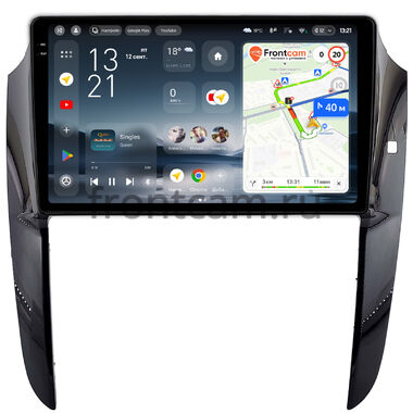 Toyota Ipsum (M20) 2001-2009 (Тип A, черная, глянцевая) Teyes CC4 2K 8/128 9.5 дюймов RM-9-2157 на Android 14 (4G-SIM, DSP, QLed, AI)