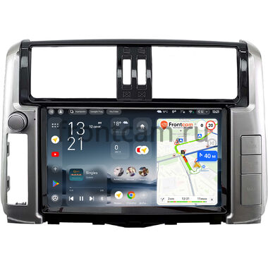 Toyota Land Cruiser Prado 150 2009-2013 (для авто без монитора) Teyes CC4 2K 8/128 9.5 дюймов RM-9-2641 на Android 14 (4G-SIM, DSP, QLed, AI)