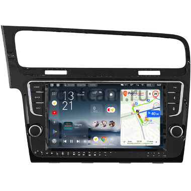 Volkswagen Golf 7 2012-2022 (черная, глянцевая) Teyes CC4 2K 6/64 9.5 дюймов RM-9-3461 на Android 14 (4G-SIM, DSP, QLed, AI)