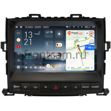Toyota Alphard 2, Vellfire 2008-2015 (для авто с ящиком) Teyes CC4 Pro 2K 8/128 9.5 дюймов RM-9-4091 на Android 13 (4G-SIM, DSP, QLed, AI)