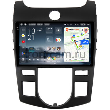 Kia Cerato 2 седан, Forte 2008-2013 (с климат-контролем) Teyes CC4 Pro 2K 8/128 9.5 дюймов Split System RM-9-413 на Android 13 (4G-SIM, DSP, QLed, AI)