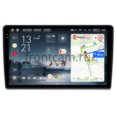 Toyota Land Cruiser Prado 120 2002-2009 (для замены магнитолы 200*100) Teyes CC4 Pro 2K 8/128 9.5 дюймов RM-9-449 на Android 13 (4G-SIM, DSP, QLed, AI)
