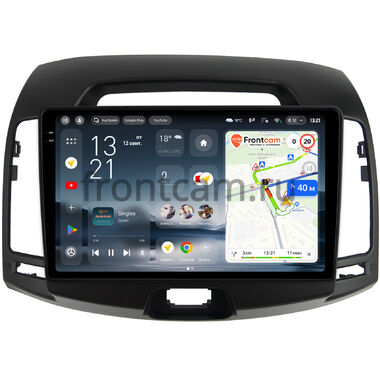 Hyundai Elantra 4 (HD) 2006-2011 (черная) Teyes CC4 Pro 2K 8/128 9.5 дюймов RM-9-680 на Android 13 (4G-SIM, DSP, QLed, AI)