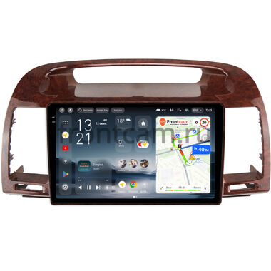 Toyota Camry XV30 2001-2006 (под дерево) Teyes CC4 Pro 2K 8/128 9.5 дюймов RM-9-961 на Android 13 (4G-SIM, DSP, QLed, AI)