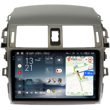 Toyota Corolla (E150) 2006-2013 Teyes CC4 2K 6/64 9.5 дюймов RM-9061 на Android 14 (4G-SIM, DSP, QLed, AI)
