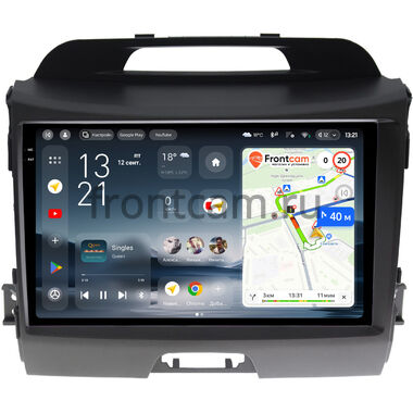 Kia Sportage 3 2010-2016 (для авто с камерой) Teyes CC4 Pro 2K 8/128 9.5 дюймов RM-9072 на Android 13 (4G-SIM, DSP, QLed, AI)