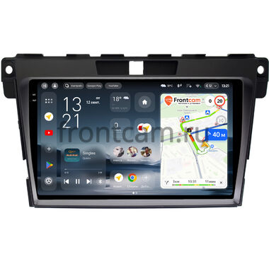 Mazda CX-7 2006-2012 Teyes CC4 Pro 2K 8/128 9.5 дюймов Split System RM-9073 на Android 13 (4G-SIM, DSP, QLed, AI)