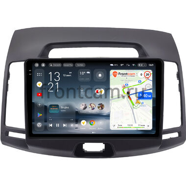 Hyundai Elantra 4 (HD) 2006-2011 (темно-серая) Teyes CC4 Pro 2K 8/128 9.5 дюймов RM-9077 на Android 13 (4G-SIM, DSP, QLed, AI)