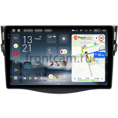 Toyota RAV4 3 (XA30) 2005-2016 Teyes CC4 Pro 2K 8/128 9.5 дюймов RM-9086 на Android 13 (4G-SIM, DSP, QLed, AI)