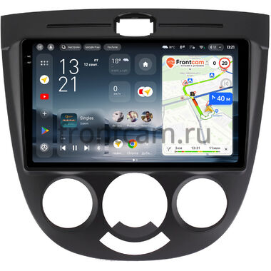 Chevrolet Lacetti 2004-2013 (тип 2, черная) Хэтчбек Teyes CC4 Pro 2K 8/128 9.5 дюймов Split System RM-9137 на Android 13 (4G-SIM, DSP, QLed, AI)