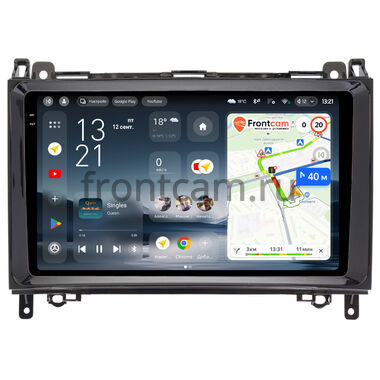 Mercedes A-klasse (W169), B-klasse (W245), Vito 2 (W639), Vito 3 (W447), Viano (W639) 2006-2018 (глянцевая) Teyes CC4 Pro 2K 8/128 9.5 дюймов RM-9148 на Android 13 (4G-SIM, DSP, QLed, AI)