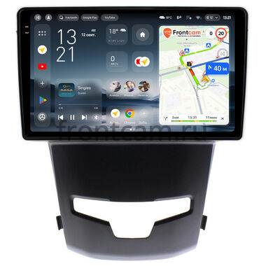 SsangYong Actyon 2, Korando 3 2013-2024 Teyes CC4 Pro 2K 8/128 9.5 дюймов RM-9183 на Android 13 (4G-SIM, DSP, QLed, AI)