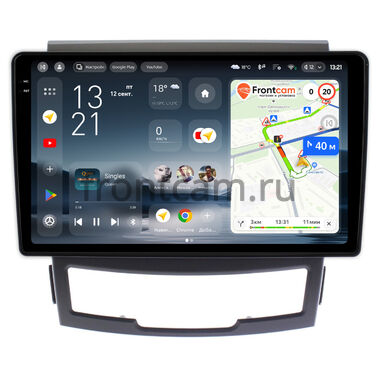 SsangYong Actyon 2, Korando 3 2010-2013 Teyes CC4 Pro 2K 8/128 9.5 дюймов RM-9184 на Android 13 (4G-SIM, DSP, QLed, AI)