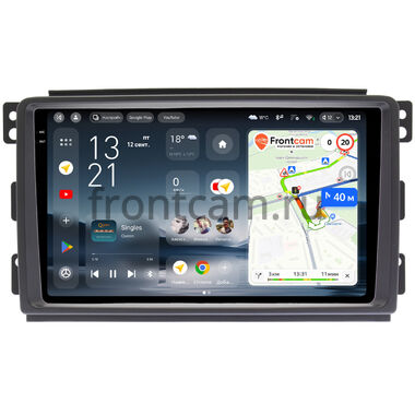 Smart Forfour 2004-2006, Fortwo 2 2007-2011 Teyes CC4 Pro 2K 8/128 9.5 дюймов RM-9289 на Android 13 (4G-SIM, DSP, QLed, AI)