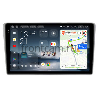 Toyota Avensis 2 2003-2009 серая Teyes CC4 Pro 2K 8/128 9.5 дюймов RM-9371 на Android 13 (4G-SIM, DSP, QLed, AI)