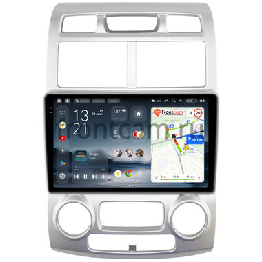 Kia Sportage 2 2004-2008 (авто с климат-контролем) Teyes CC4 Pro 2K 8/128 9.5 дюймов RM-9407 на Android 13 (4G-SIM, DSP, QLed, AI)