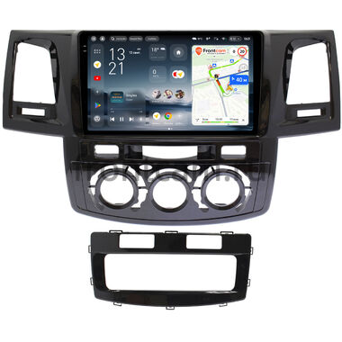 Toyota Fortuner, Hilux 7 2004-2015 (с кондиционером или климат-контролем) Teyes CC4 Pro 2K 8/128 9.5 дюймов RM-9414 на Android 13 (4G-SIM, DSP, QLed, AI)