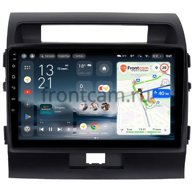 Toyota Land Cruiser 200 2007-2015 (Тип D, для авто без NAVI, черная матовая) Teyes CC4L 6/64 10 дюймов RM-10-010-1 на Android 14 with DTS® Audio (4G-SIM, DSP IPS, AI)