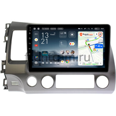Honda Civic 8 4D 2005-2012 (левый руль, седан) Teyes CC4L 4/64 10 дюймов RM-10-063 на Android 14 (4G-SIM, IPS, AI)