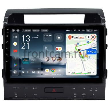 Toyota Land Cruiser 200 2007-2015 для авто с Navi (Тип ABC) Teyes CC4L 4/64 10 дюймов RM-10-1745 на Android 14 (4G-SIM, IPS, AI)