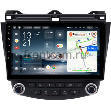 Honda Accord 7 2002-2008 (Тип 2) Teyes CC4L 6/64 10 дюймов RM-10-2150 на Android 14 with DTS® Audio (4G-SIM, DSP IPS, AI)