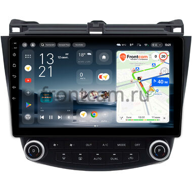 Honda Accord 7 2002-2008 (Тип 1) Teyes CC4L 6/64 10 дюймов RM-1073 на Android 14 with DTS® Audio (4G-SIM, DSP IPS, AI)