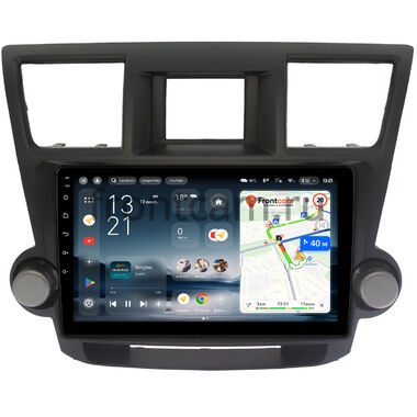 Toyota Highlander (U40) 2007-2013 (тип 2) Teyes CC4L 4/64 10 дюймов RM-1087 на Android 14 (4G-SIM, IPS, AI)