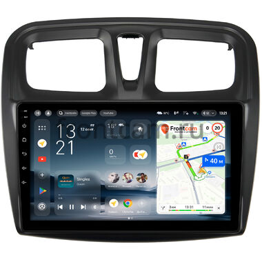 Renault Logan 2, Sandero 2 (Stepway) 2012-2022 Teyes CC4L 4/64 10 дюймов RM-1090 на Android 14 (4G-SIM, IPS, AI)