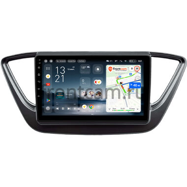Hyundai Solaris 2 2017-2024 (серая) Teyes CC4L 4/64 9 дюймов RM-9-0338 на Android 14 (4G-SIM, IPS, AI)