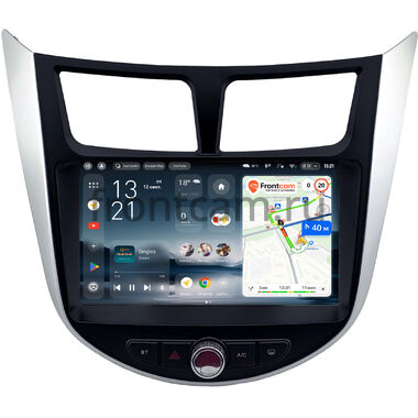 Hyundai Solaris, Accent 4 2010-2019 Teyes CC4L 4/64 9 дюймов RM-9-1874 на Android 14 (4G-SIM, IPS, AI)