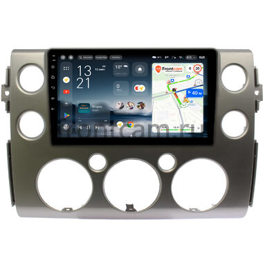 Toyota FJ Cruiser 2006-2022 (серебро) Teyes CC4L 4/64 9 дюймов RM-9-189 на Android 14 (4G-SIM, IPS, AI)