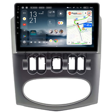Renault Logan 2009-2015 (серая, Тип 2) Teyes CC4L 4/64 9 дюймов RM-9-1958 на Android 14 (4G-SIM, IPS, AI)