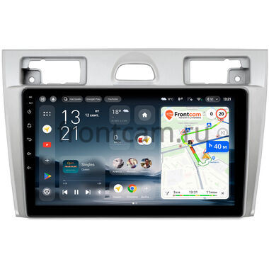 Ford Fiesta (Mk5) 2002-2008 (серебро) Teyes CC4L 6/64 9 дюймов RM-9-2069 на Android 14 with DTS® Audio (4G-SIM, DSP IPS, AI)