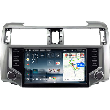 Toyota 4Runner 5 2009-2013 (серебряная, глянцевая) Teyes CC4L 6/64 9 дюймов RM-9-2229 на Android 14 with DTS® Audio (4G-SIM, DSP IPS, AI)