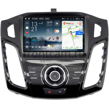 Ford Focus 3 2011-2019 (черная, глянцевая, Тип 1) Teyes CC4L 4/64 9 дюймов RM-9-2360 на Android 14 (4G-SIM, IPS, AI)