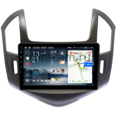 Chevrolet Cruze 2012-2016 (черная, матовая) Teyes CC4L 4/64 9 дюймов RM-9-240 на Android 14 (4G-SIM, IPS, AI)